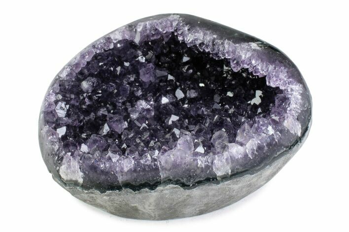 Sparkling Purple Amethyst Geode - Uruguay #379269